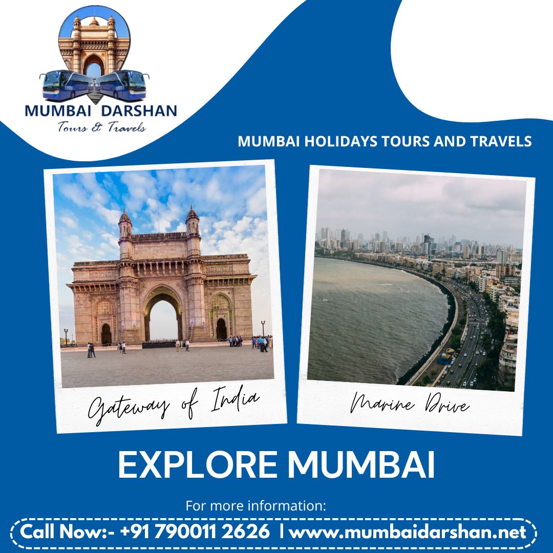 Explore the Magic of Mumbai with Mumbai Darshan Tours & Travels! 