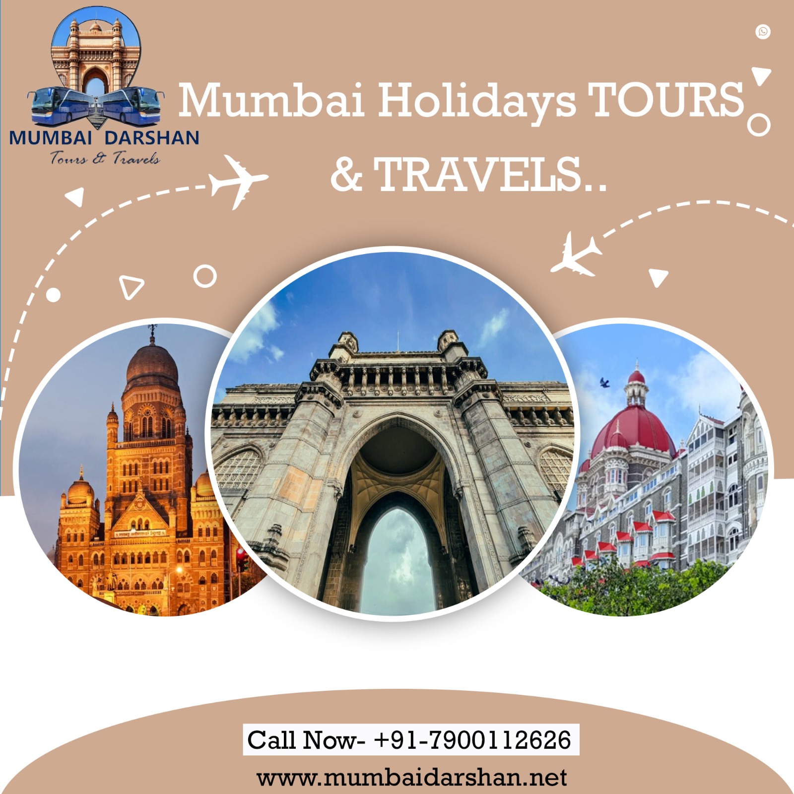 Discover the Magic of Mumbai with Mumbai Darshan Tours & Travels!
