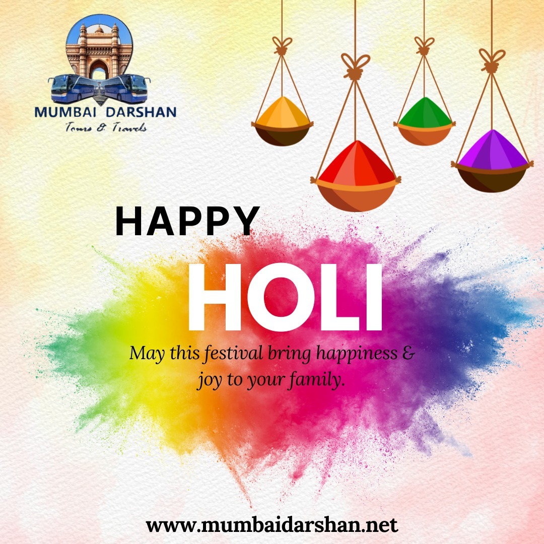 Celebrate Holi with Mumbai Darshan Tours & Travels!