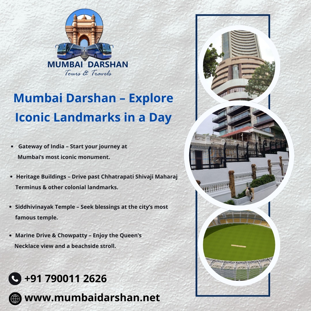 Mumbai Darshan – Explore the City of Dreams in a Day