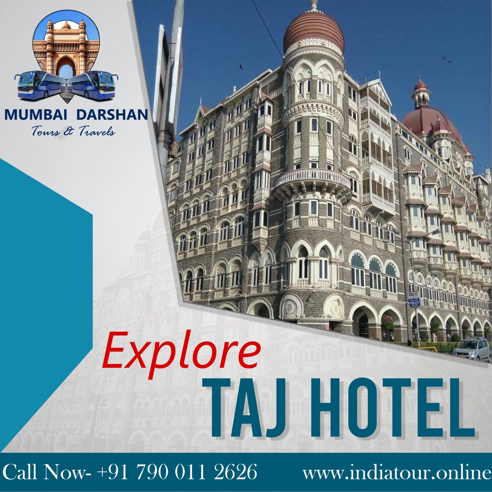 Explore Mumbai with Mumbai Darshan Tours & Travels!