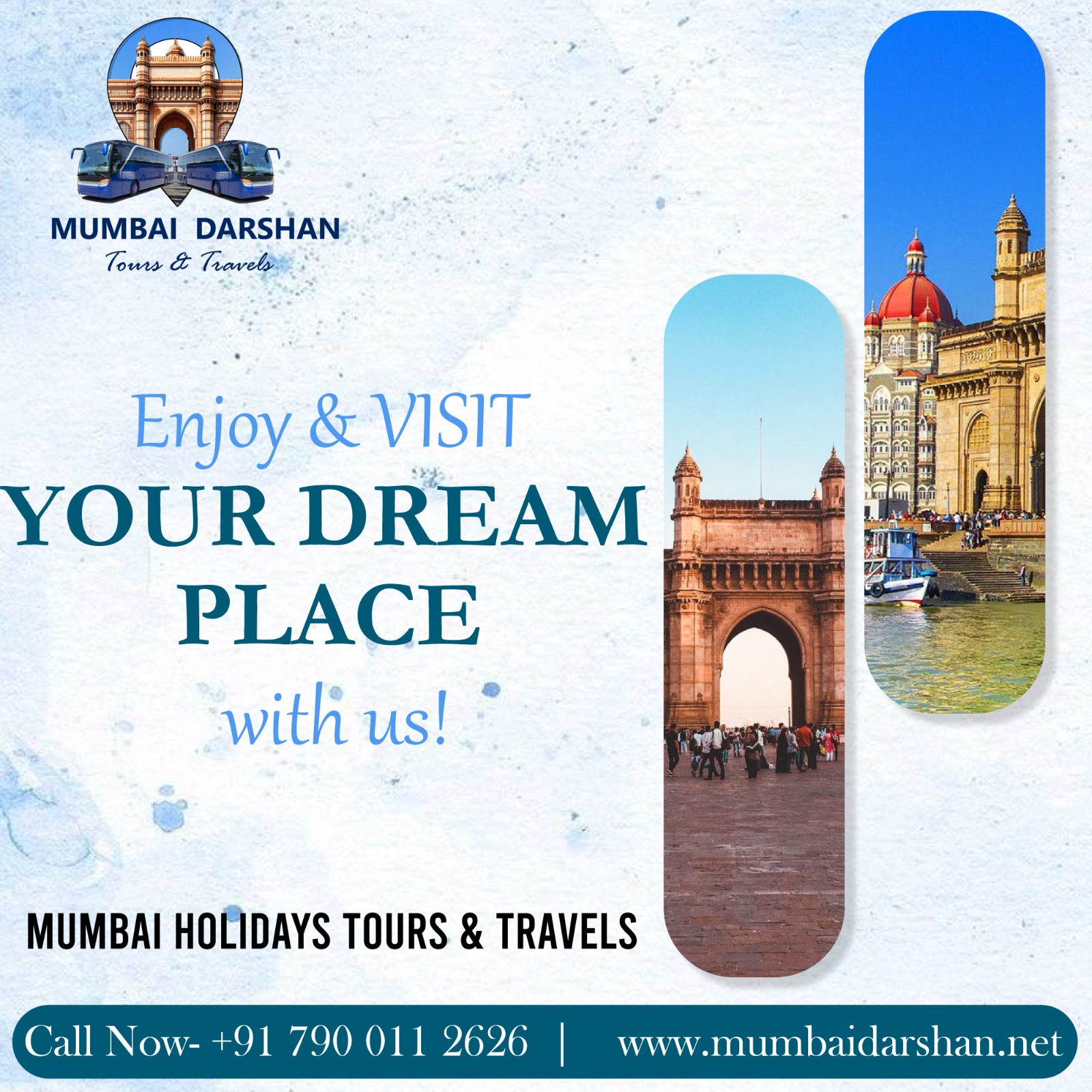  Explore the Magic of Mumbai with Mumbai Darshan Tours & Travels! 