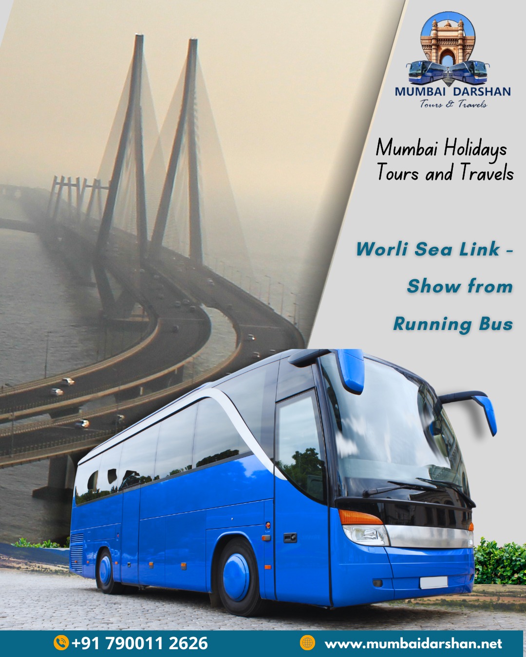 Explore Mumbai’s most famous landmarks in one comfortable bus journey