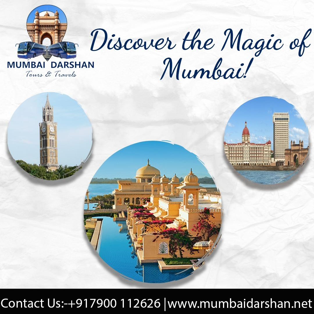  Discover the Magic of Mumbai with Mumbai Darshan Tours & Travels! 